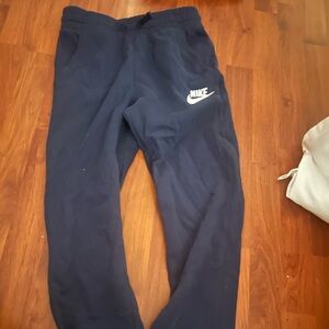 boy navy nike sweats